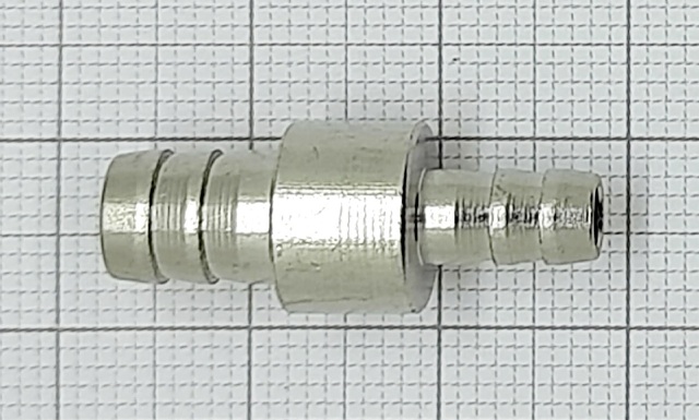 Коннектор прямой стальной 5х7мм  
